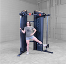 Body-Solid Pro Clubline Series 2 Cable Column with 160 lb. Stack for Fitness Workouts and Strength Training