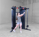 Body-Solid Pro Clubline Series 2 Cable Column with 160 lb. Stack for Fitness Workouts and Strength Training