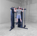 Body-Solid Pro Clubline Series 2 Cable Column with 160 lb. Stack for Fitness Workouts and Strength Training