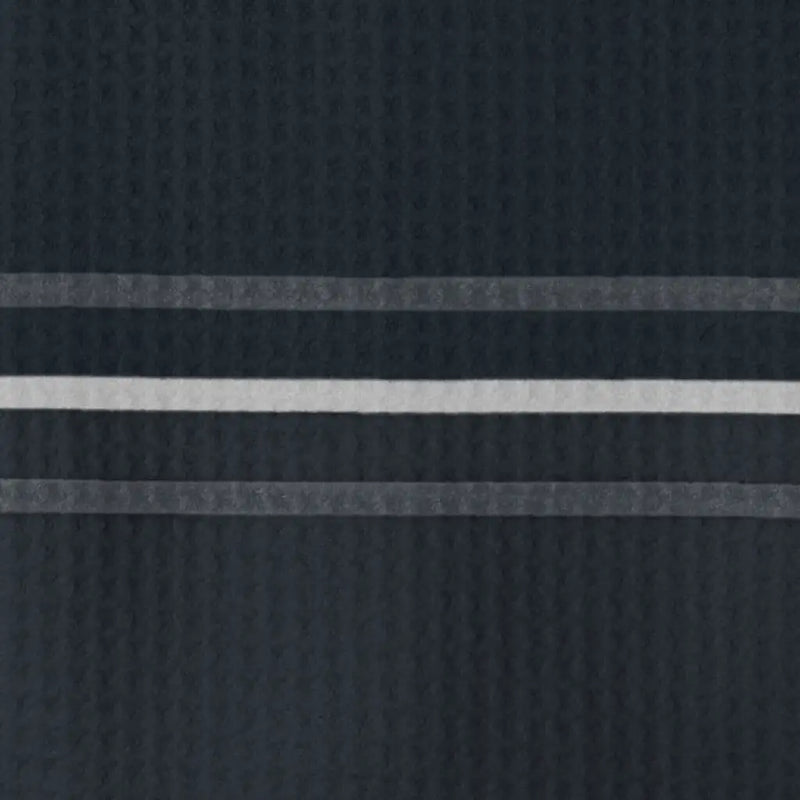 Mid-Stripe Towel Black