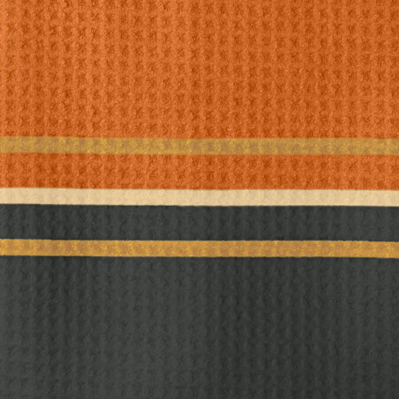 Mid-Stripe Towel Cabin-Umber-Wheat