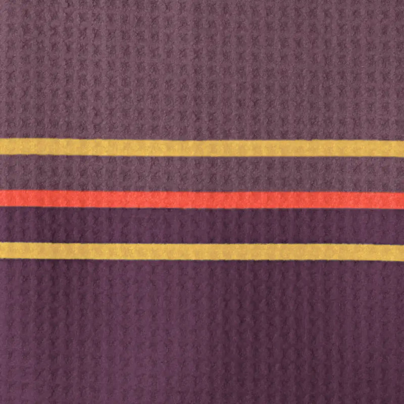 Mid-Stripe Towel Port-Brick-Gold