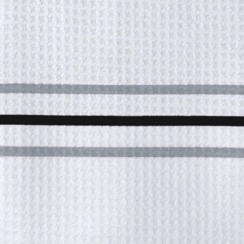 Mid-Stripe Towel White