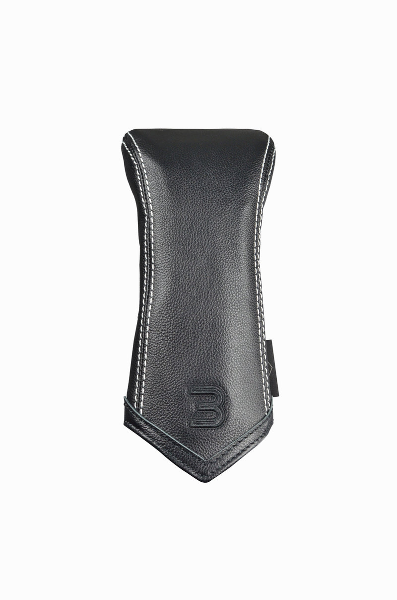 Leather Headcover Chevron - 3-Wood Black-White