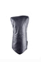 Leather Headcover Striped-Driver Black