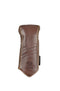 Leather Headcover Striped - Hybrid (X) Brown-Khaki